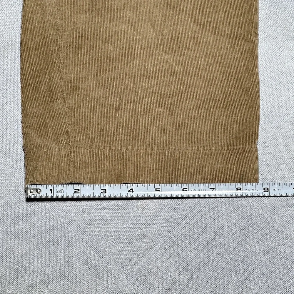 Ralph Lauren Polo Golf‎ Brown Corduroy Pants Mens Size 35x32** Casual Stretch